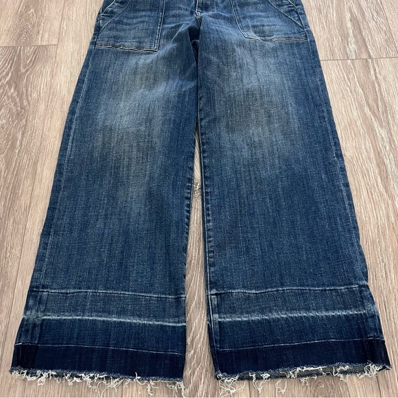 SOLD Kut From The Kloth Charlotte Utility Jeans in Marvel Blue - Picture 11 of 16